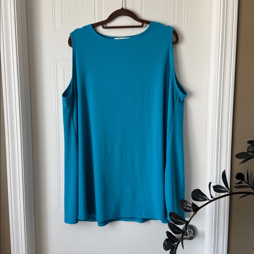 Sympli Blue Sleeveless Top